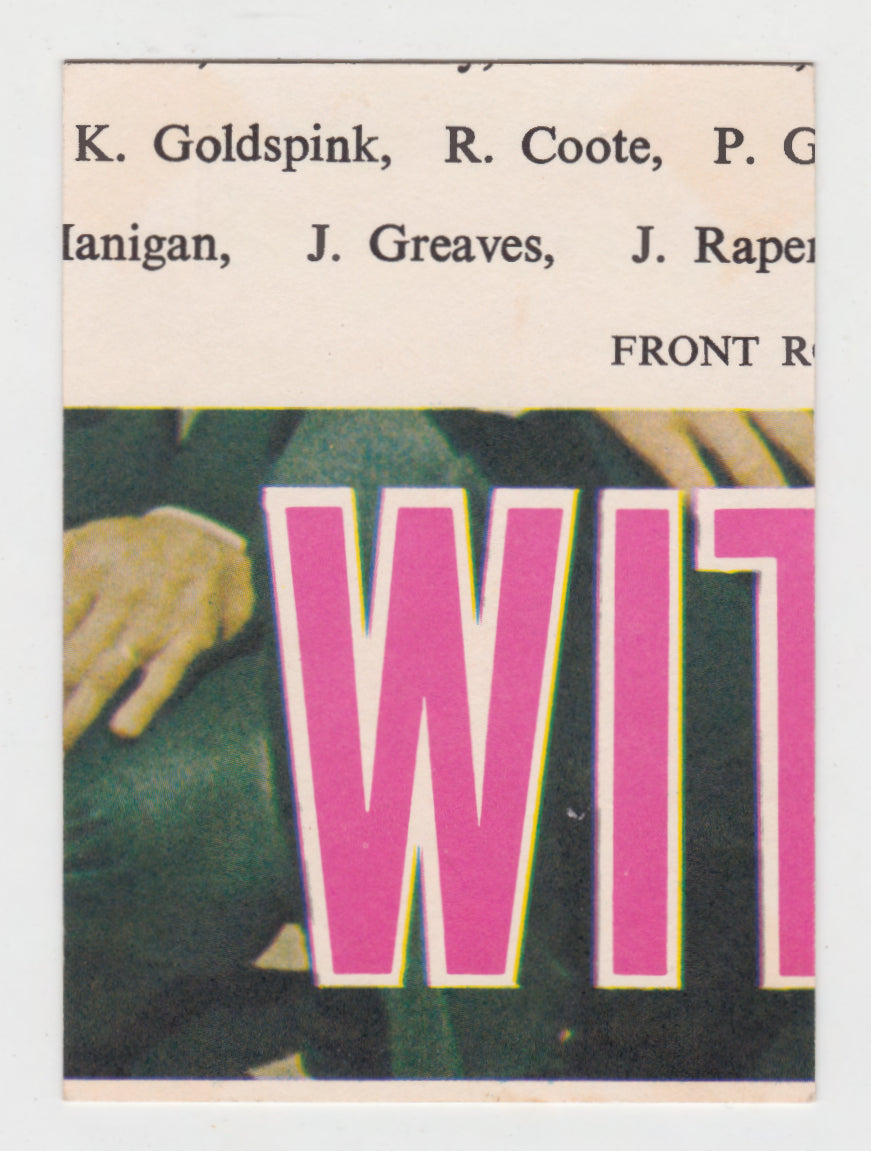 Scanlens 1968 A Grade NRL Football Card #40 - Jimmy Lisle - South Sydney