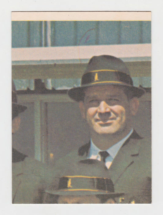 Scanlens 1968 A Grade NRL Football Card #09 - John Hayes - Western Suburbs