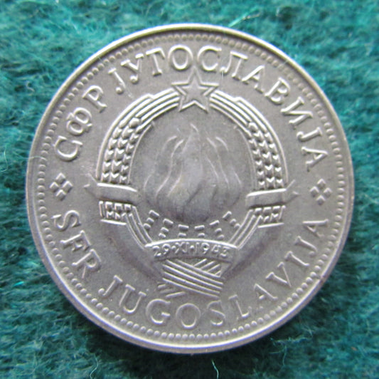 Jugoslavia 1981 5 Dinar Coin - Circulated