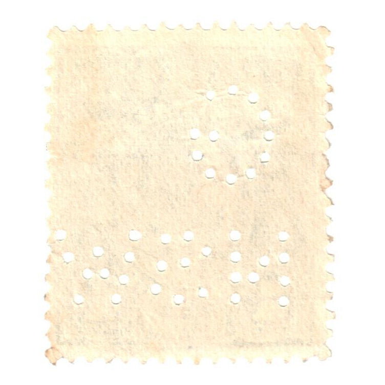 Australian 1 Penny Green KGV King George V Stamp - Perforated G NSW