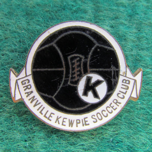 Granvile Kewpie Soccer Club Lapel Badge
