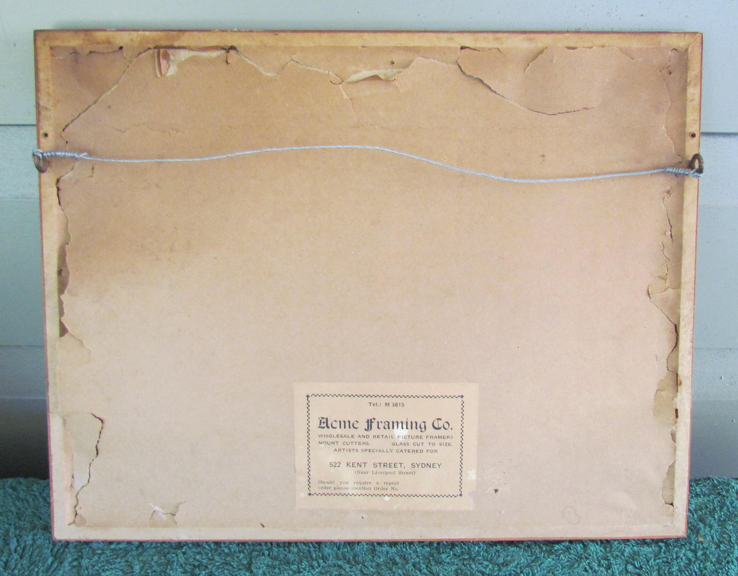 A C Likely Watercolour Bush Scene