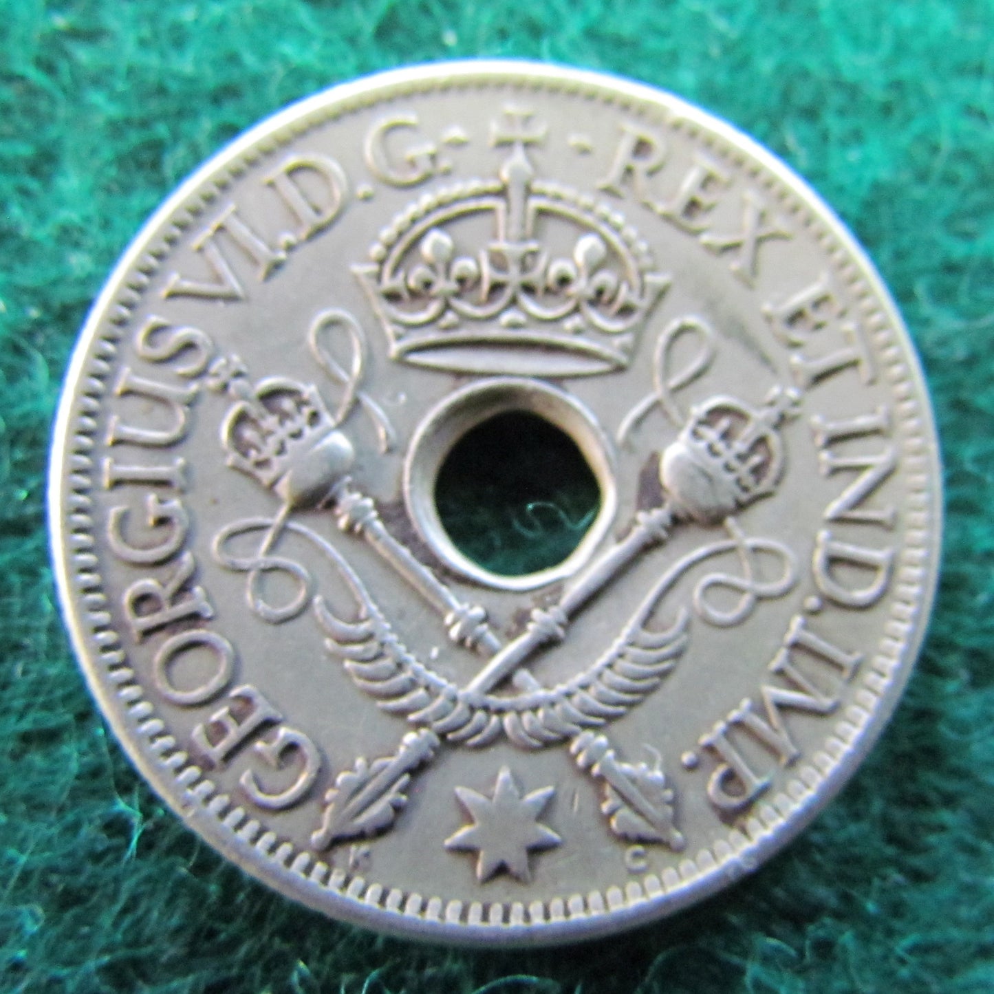New Guinea 1938 1 One Shilling Coin