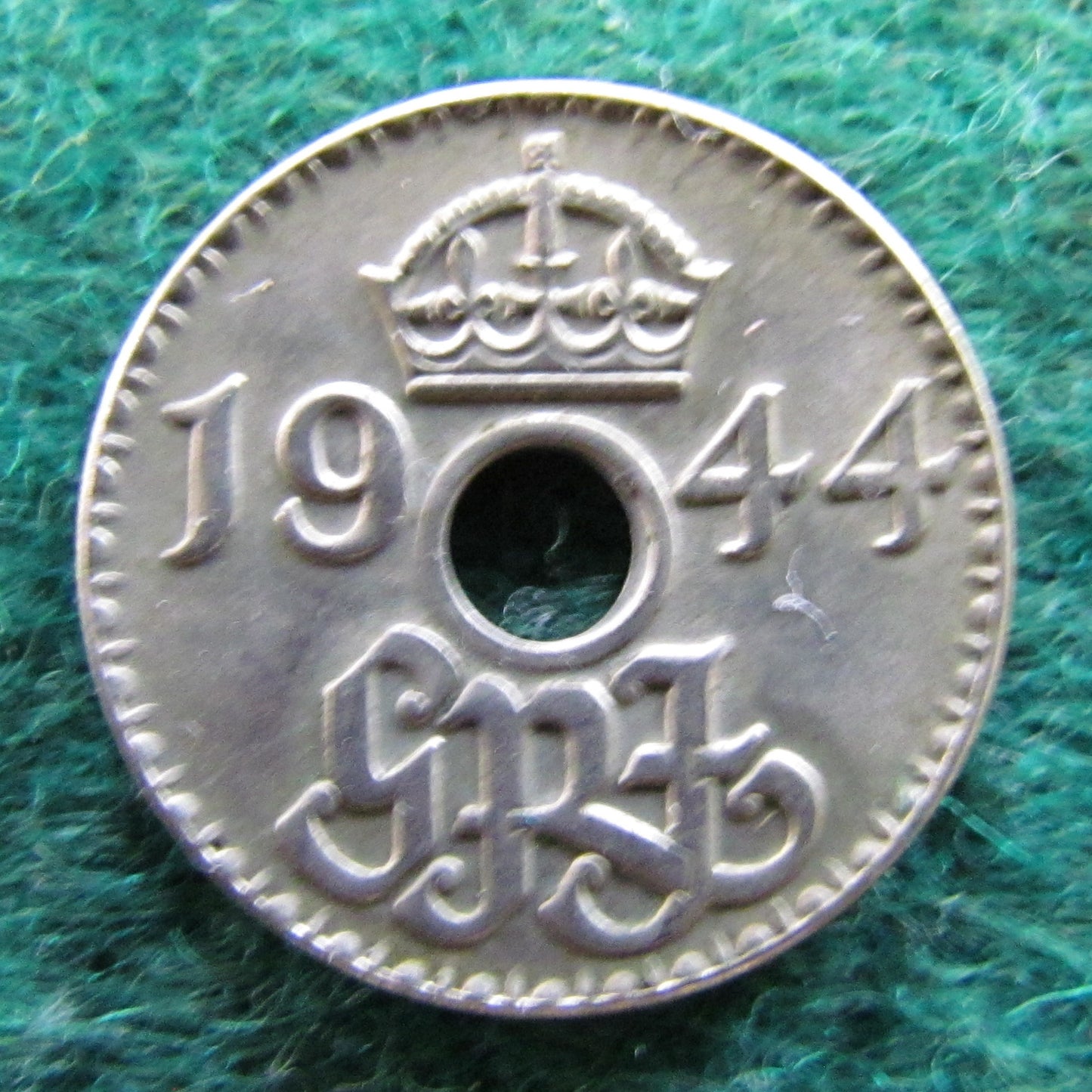 New Guinea 1944 Three Pence Coin