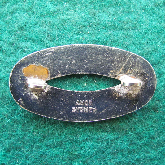 NSW Police Shoulder Badge - Black Enamel