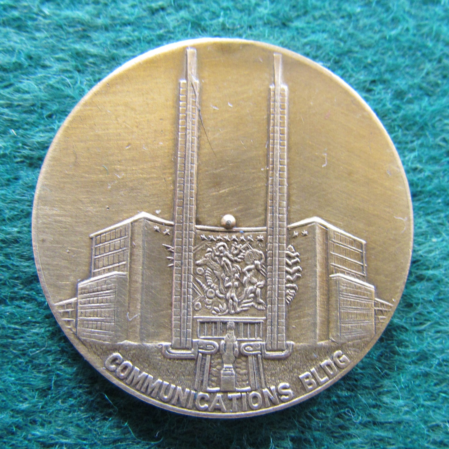 New York World's Fair Communications Building Token