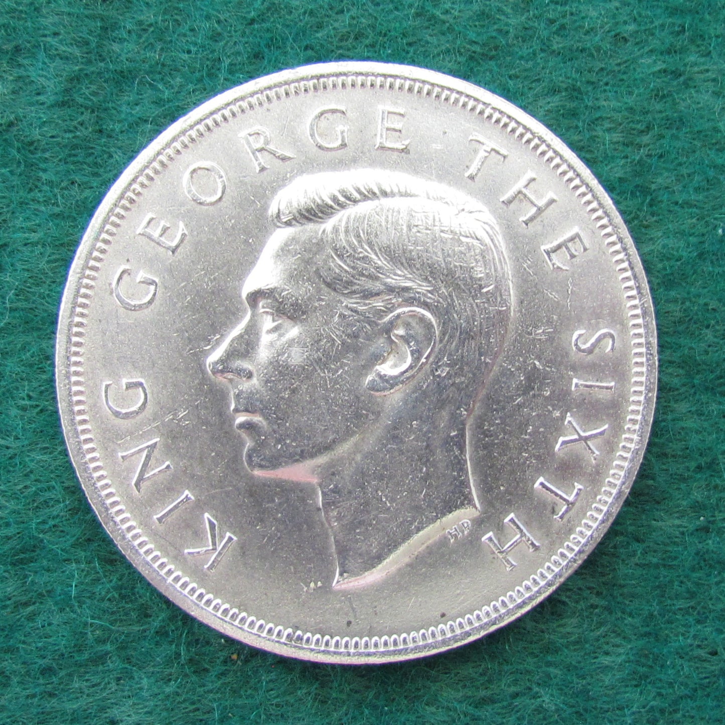 New Zealand 1949 Crown King George VI Coin - Circulated