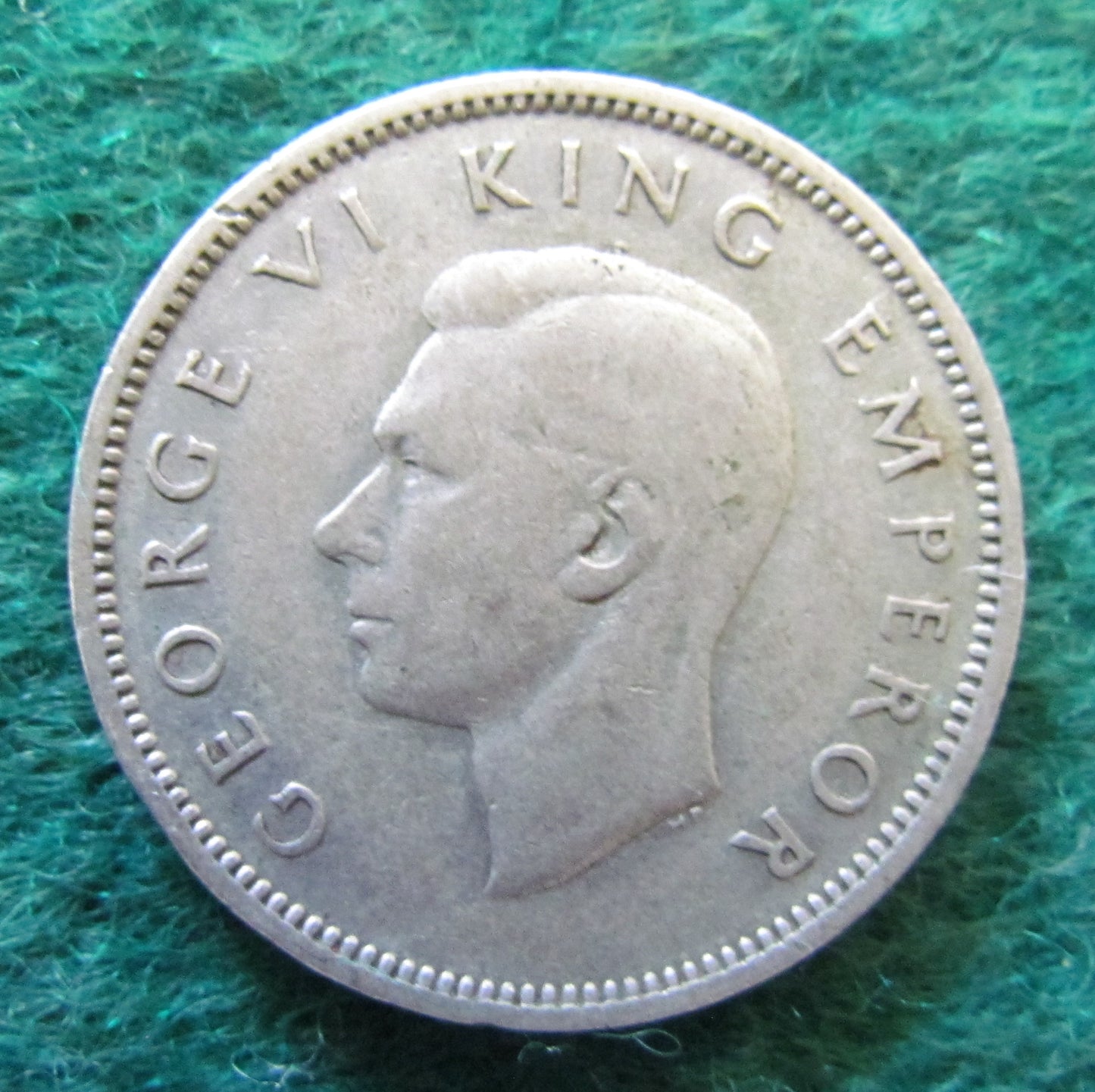New Zealand 1945 Shilling King George VI Coin