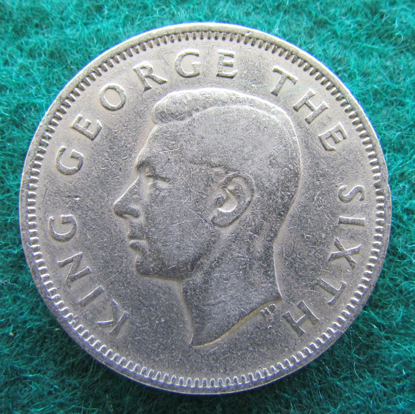 New Zealand 1948 Florin King George VI Coin