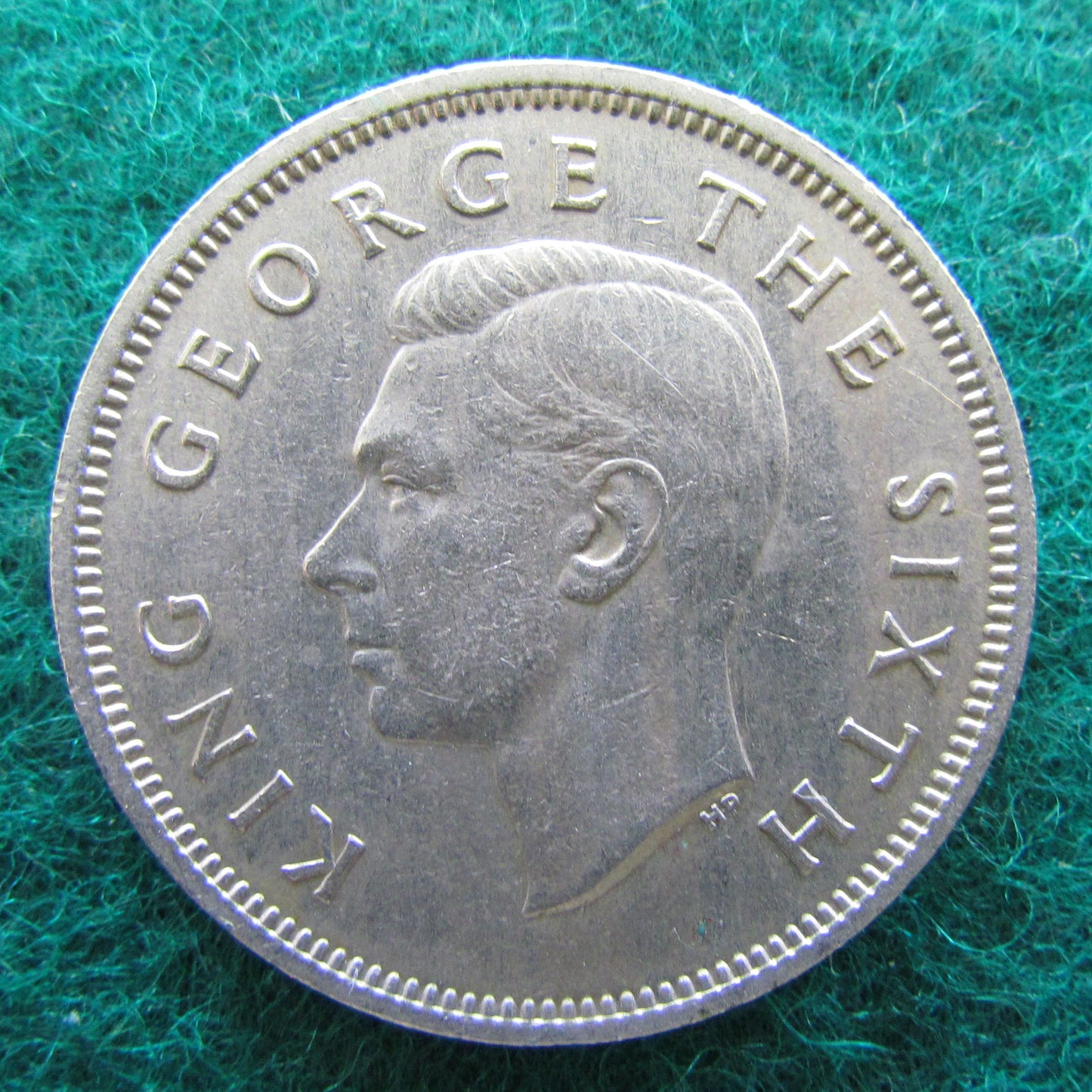 New Zealand 1951 Florin King George VI Coin