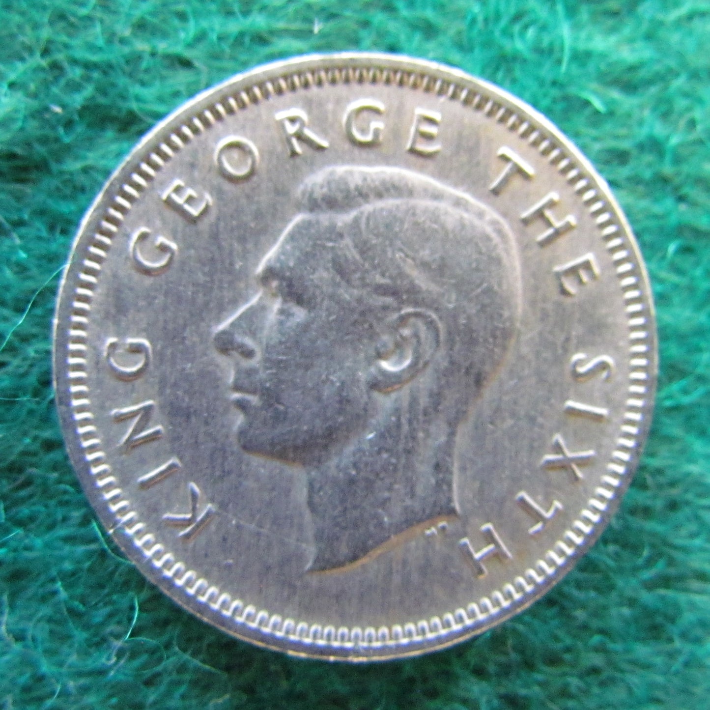 New Zealand 1952 Sixpence King George VI Coin