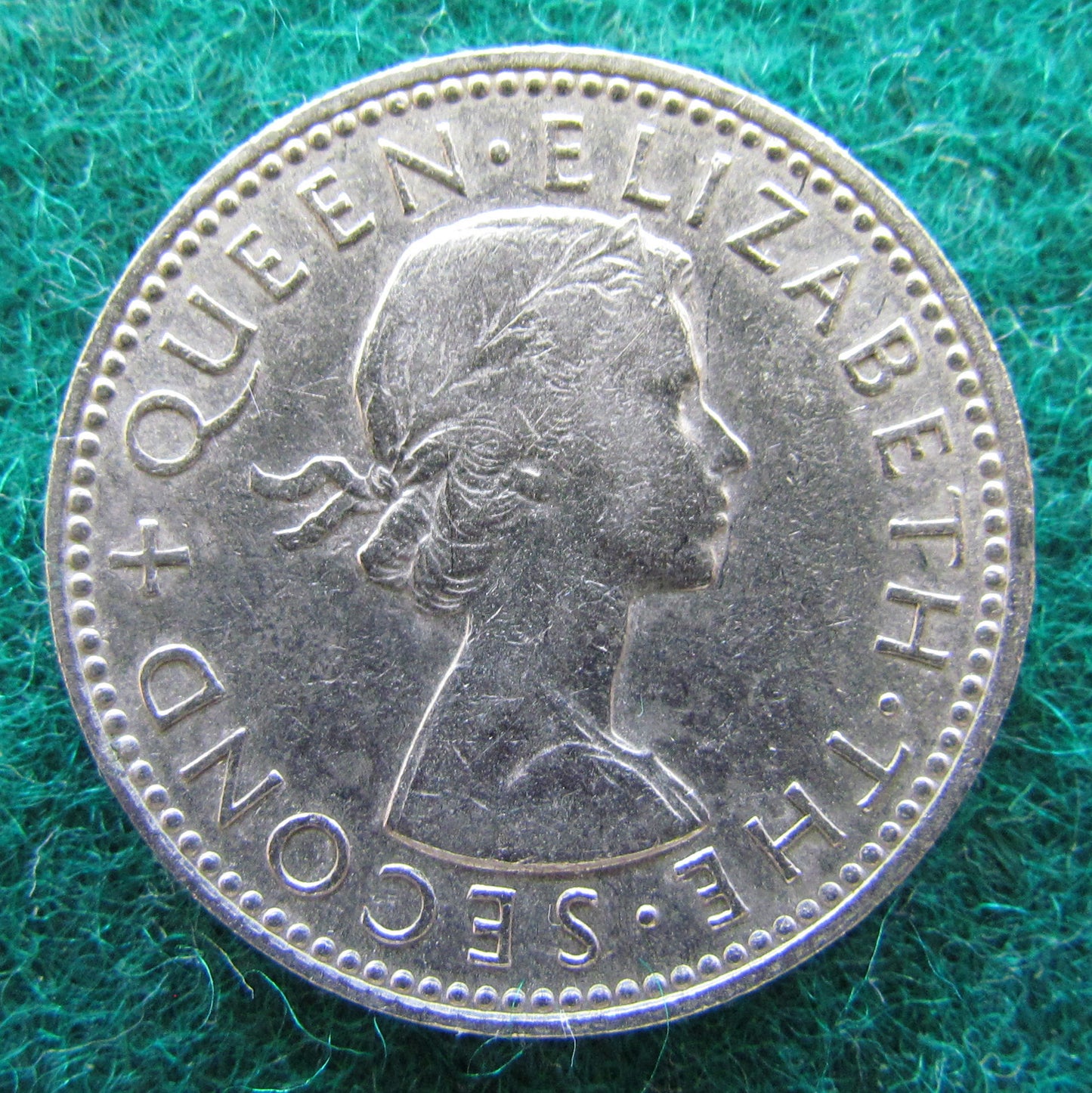 New Zealand 1965 Shilling Queen Elizabeth II Coin
