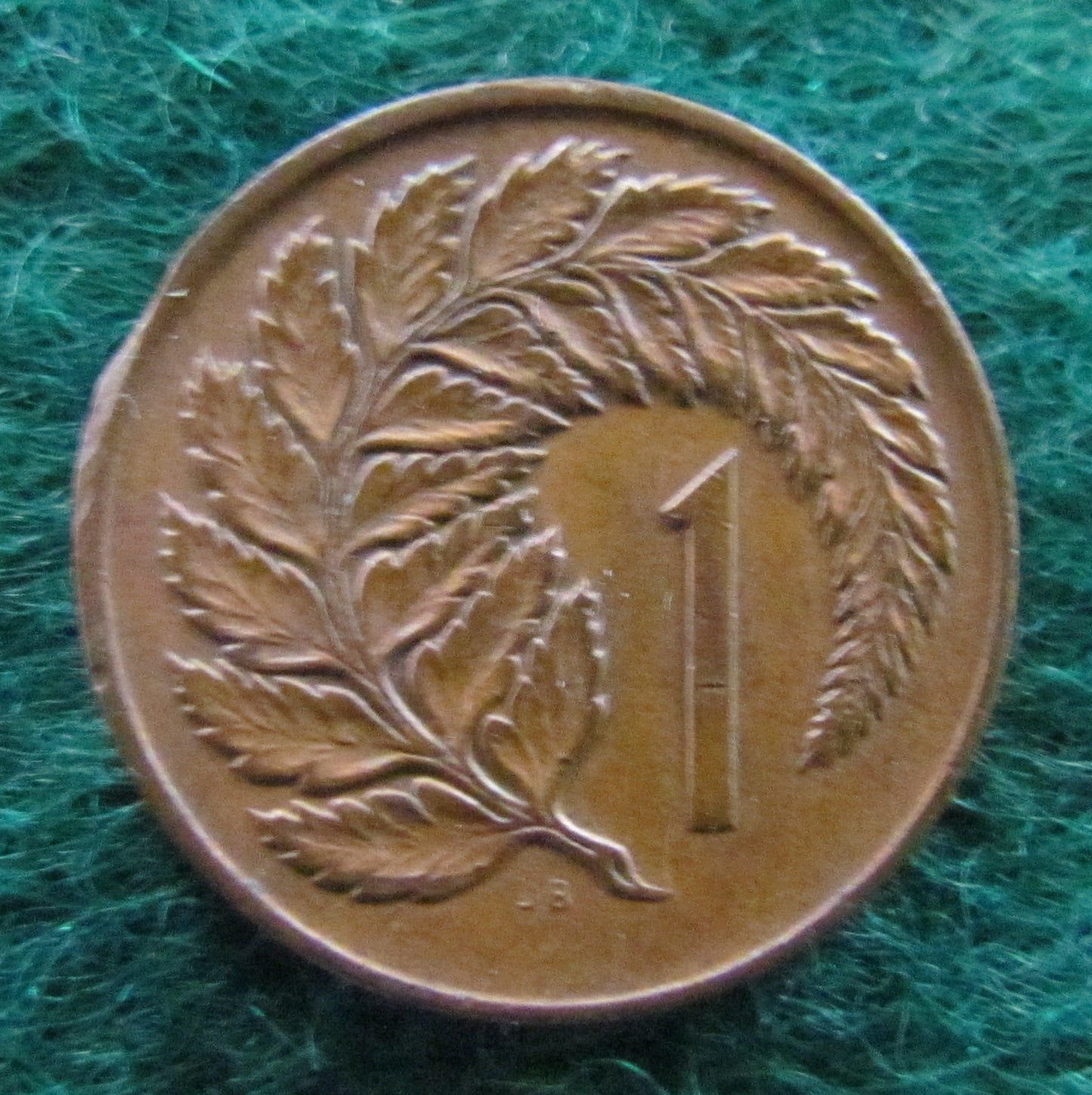 New Zealand 1972 1 Cent Queen Elizabeth II Coin