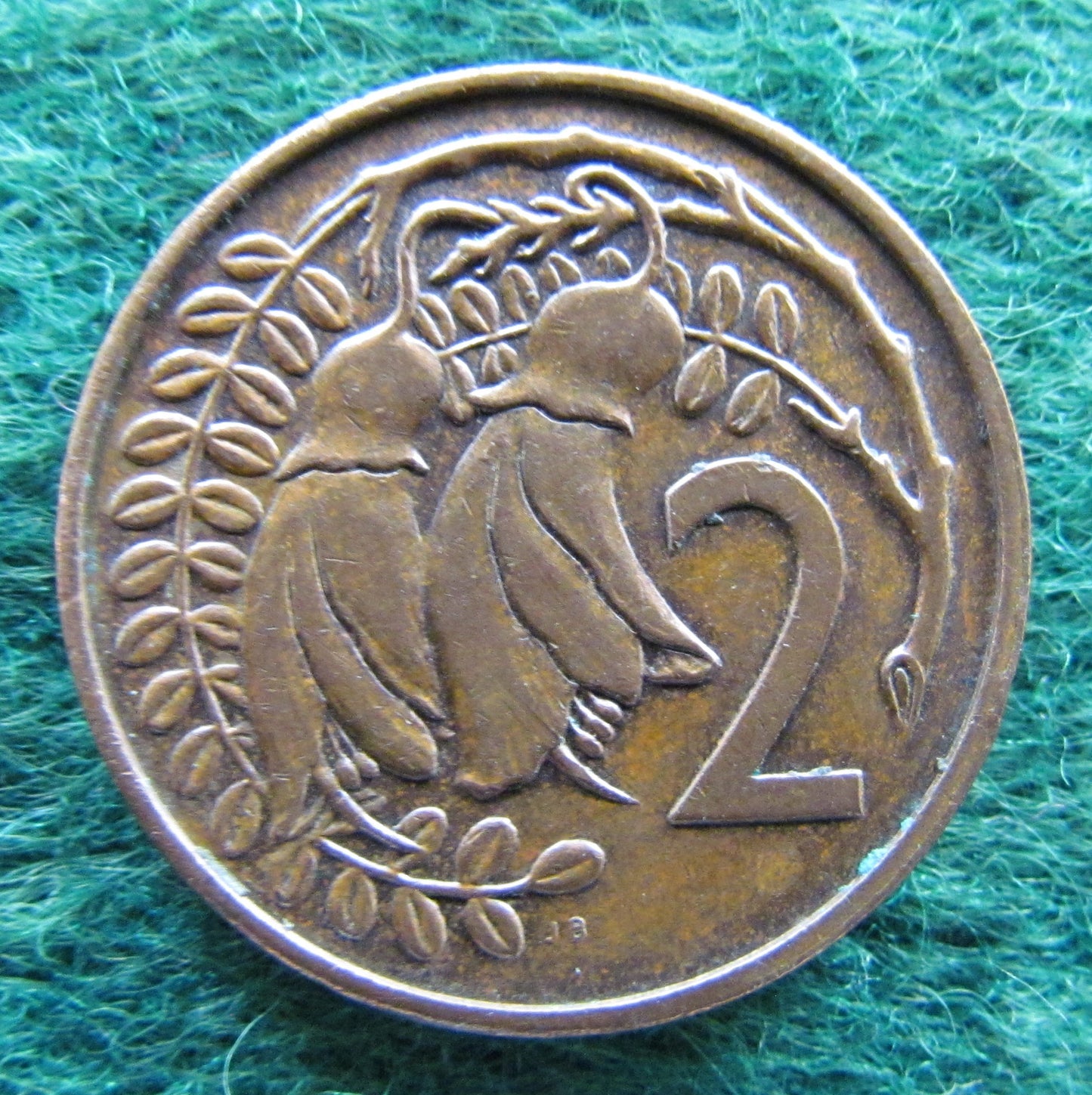 New Zealand 1981 2 Cent Queen Elizabeth II Coin - Circulated