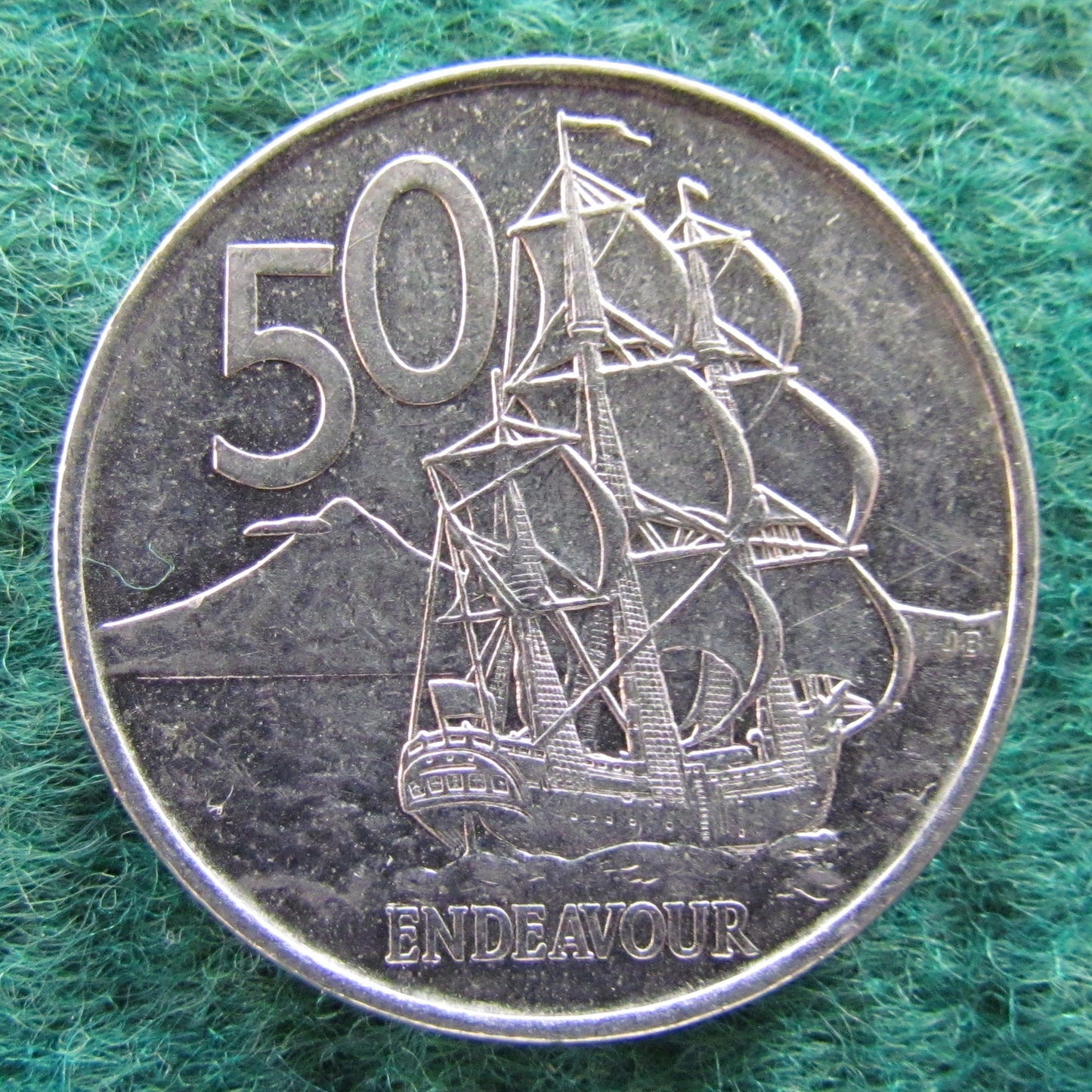 New Zealand 2006 50 Cent Queen Elizabeth Coin