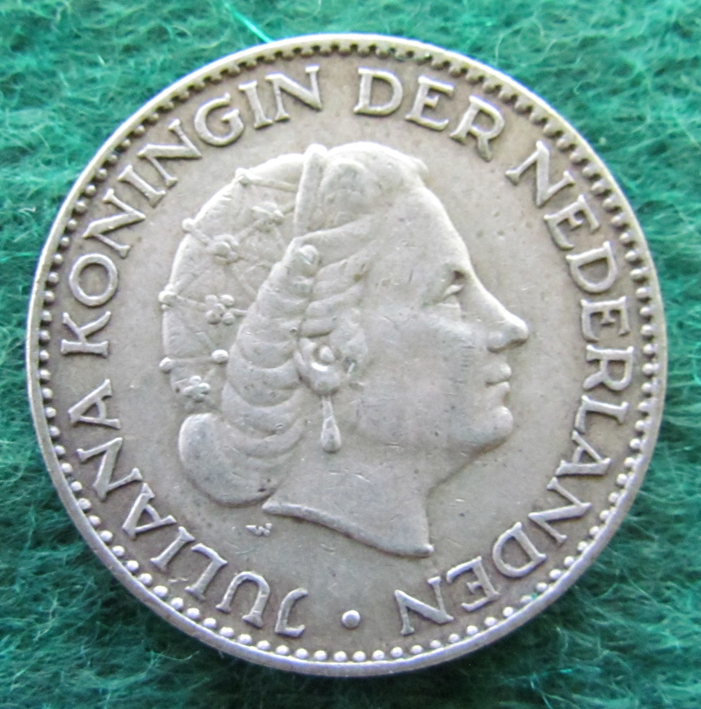 Netherlands 1955 1 Gulden Juliana Coin