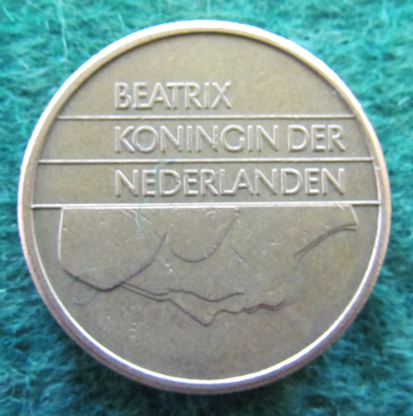 Netherlands 1988 5 Gulden Beatrix Coin