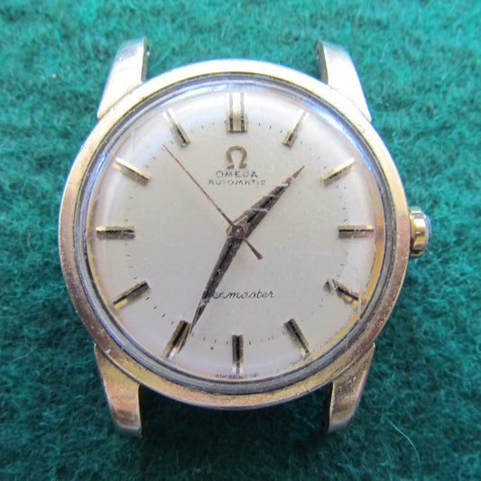 Omega Seamaster Gold Capped Automatic Wristwatch 34.2mm Case Diameter