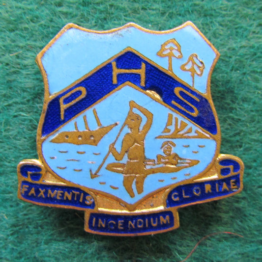 Parramatta High School Badge 1950's