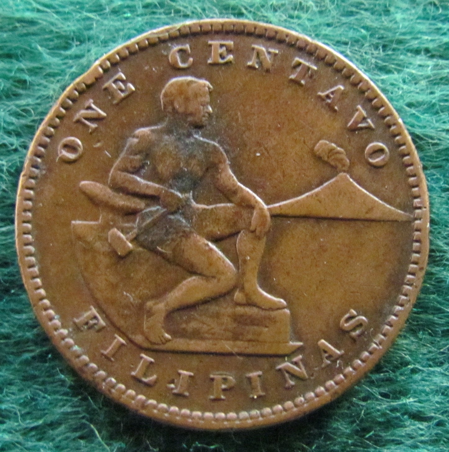 Philippines 1911 S 1 Centavo USA Coin - Circulated