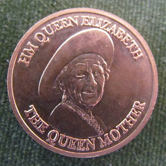 HM Queen Elizabeth Queen Mother Medallion - Sunday Telegraph
