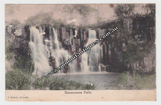 Postcard Racecourse Falls Armidale New South Wales B Weaver Postmarked 1913