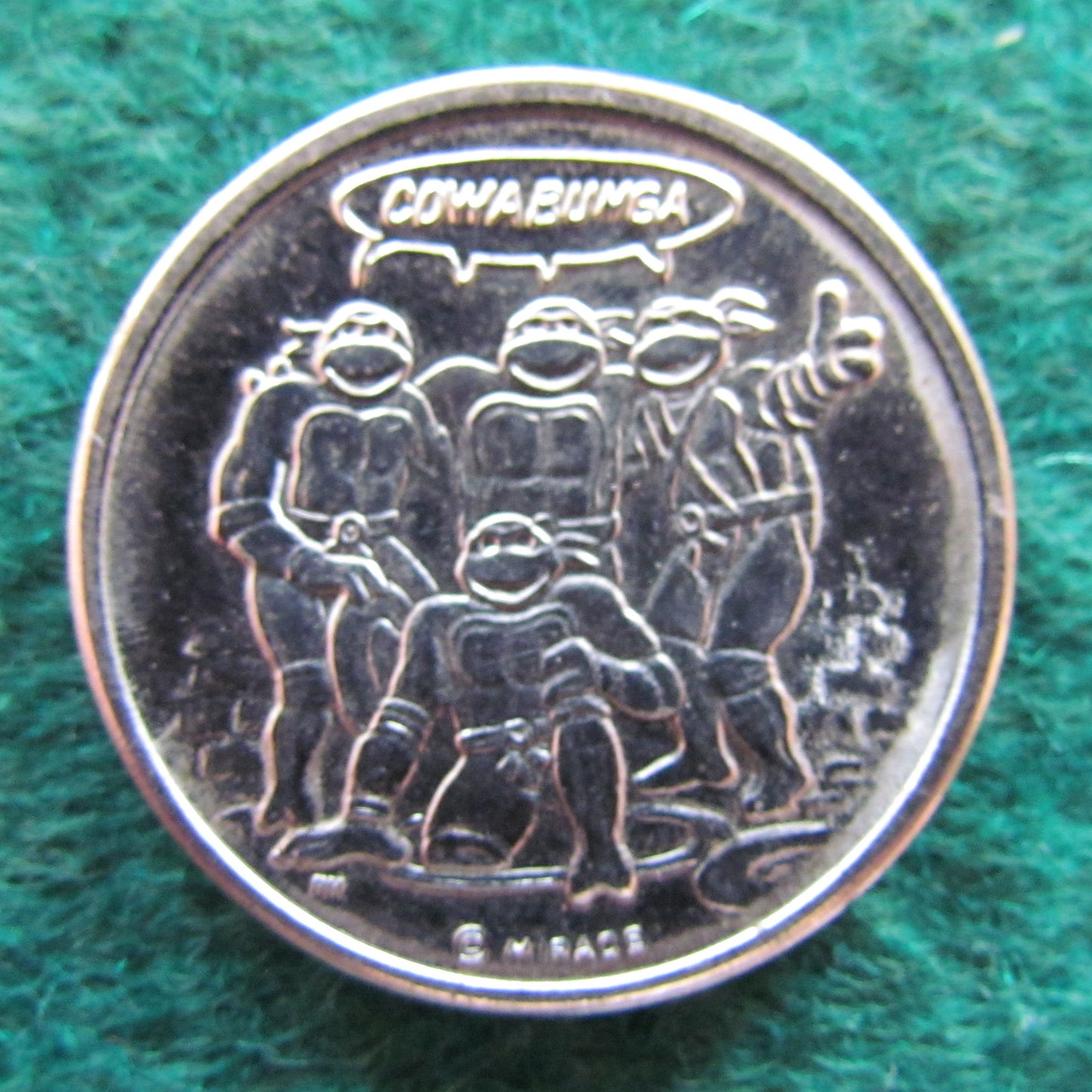 Teenage Mutant Ninja Turtles Rocksteady Token by Mirage