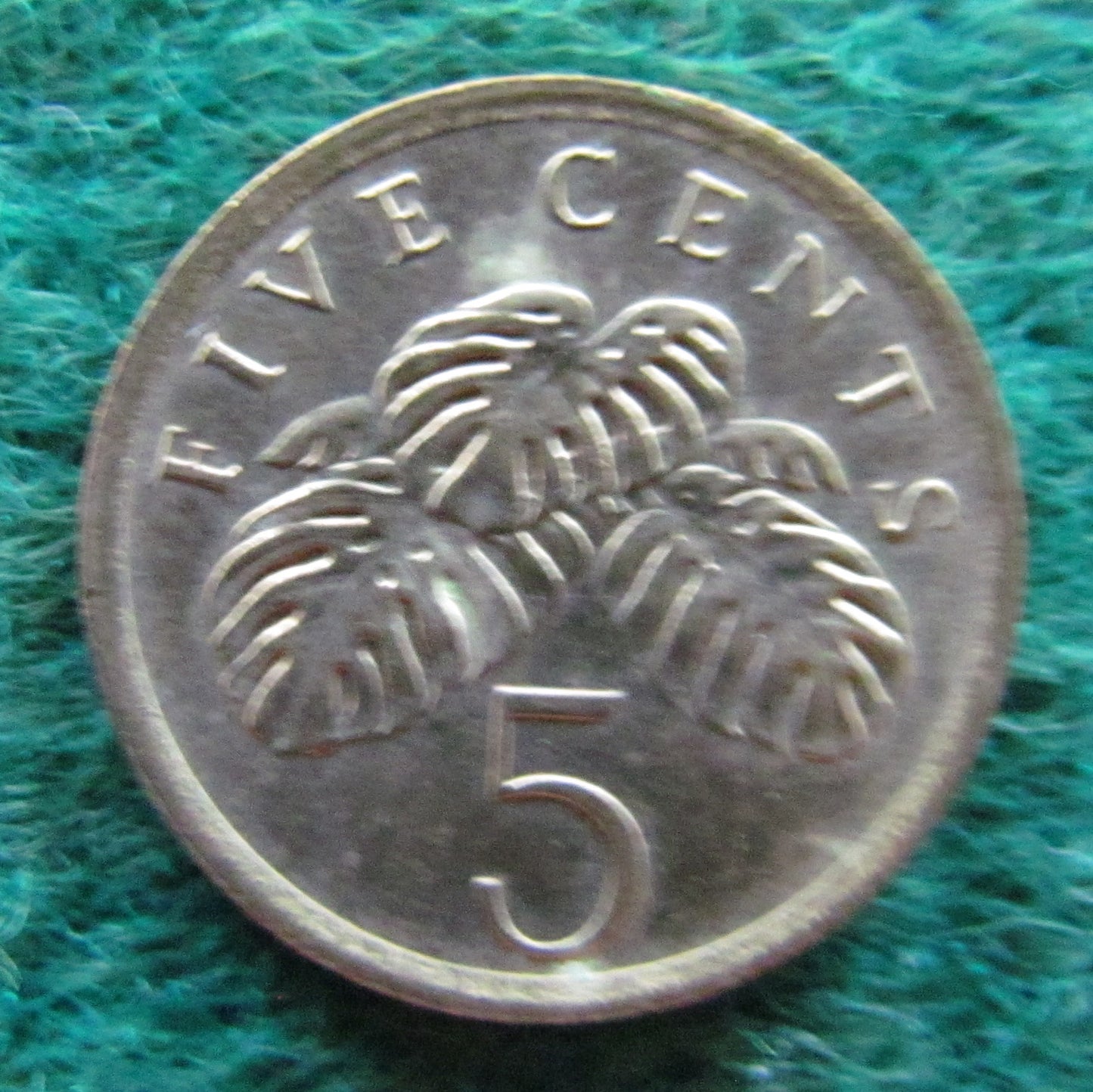 Singapore 1987 5 Cent Coin - Circulated
