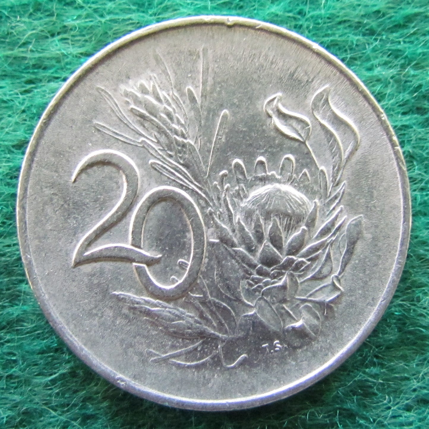 South Africa 1965 20 Cent Coin - Circulated