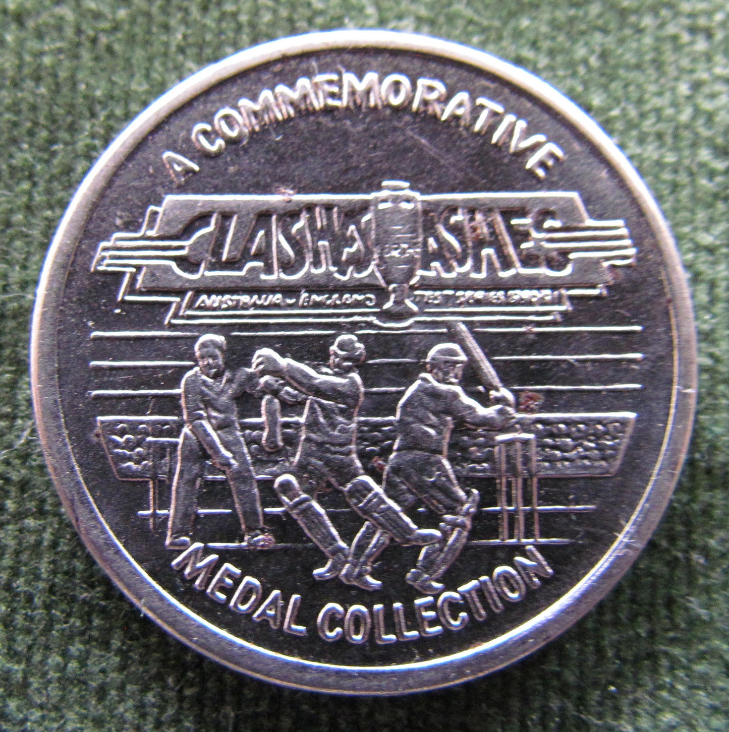 1990-1991 Classic Ashes Steve Waugh Commemorative Medallion