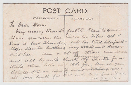 Postcard The End Of The " Emden " 1914