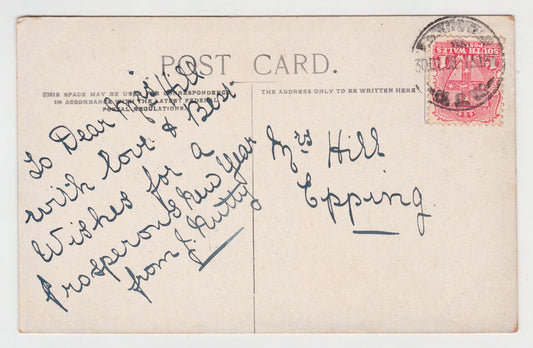 Postcard The Gap Sydney Heads NSW Postmarked 1909