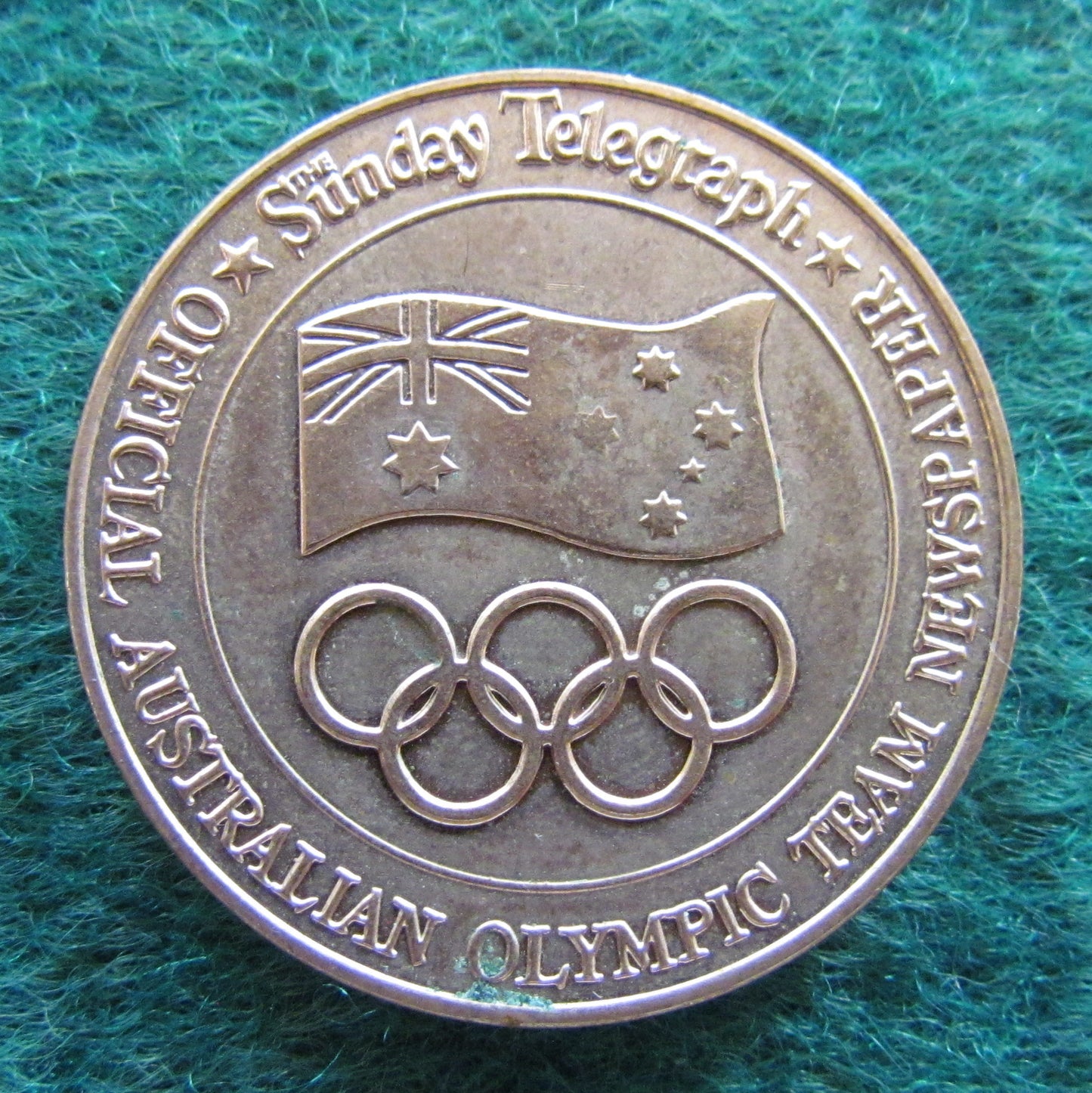 Atlanta 1996 Commemorative Medal - Sunday Telegraph