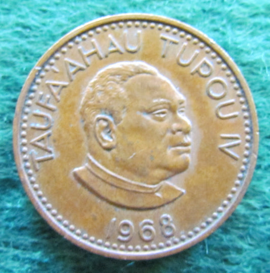 Tonga 1968 2 Seniti Coin - Circulated