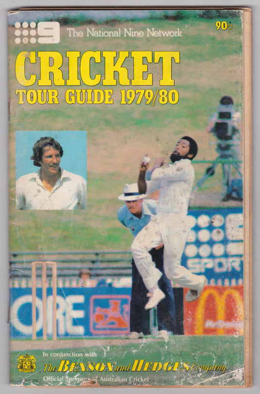 Cricket Tour Guide 1979 - 1980 The National Nine Network