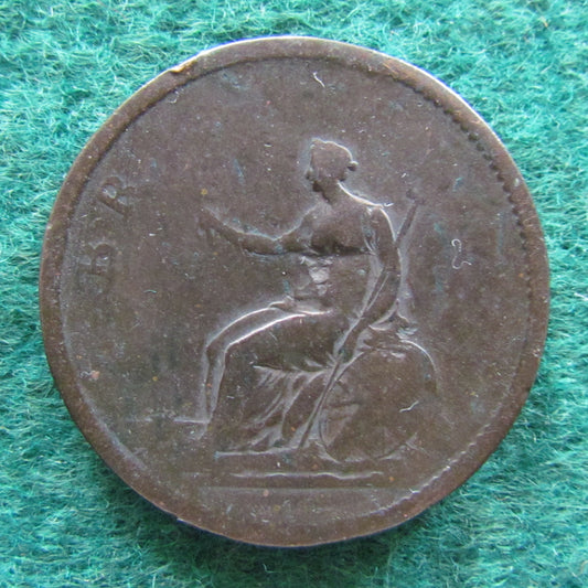 GB British UK English 1807 Penny King George III Coin