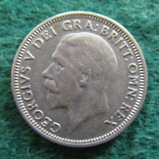 GB British UK English 1934 Shilling King George V Coin