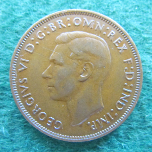 GB British UK English 1939 Penny King George V Coin