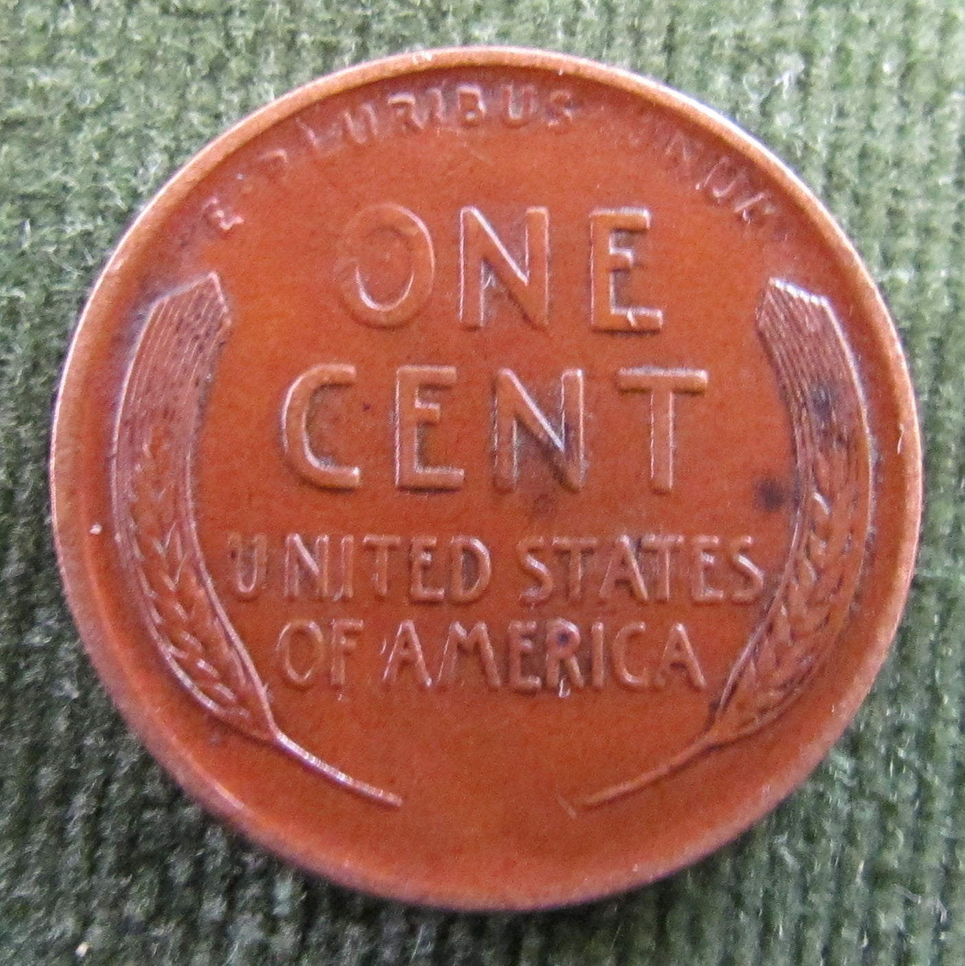 USA American 1918 S 1 Cent Wheat Lincoln Coin - Circulated