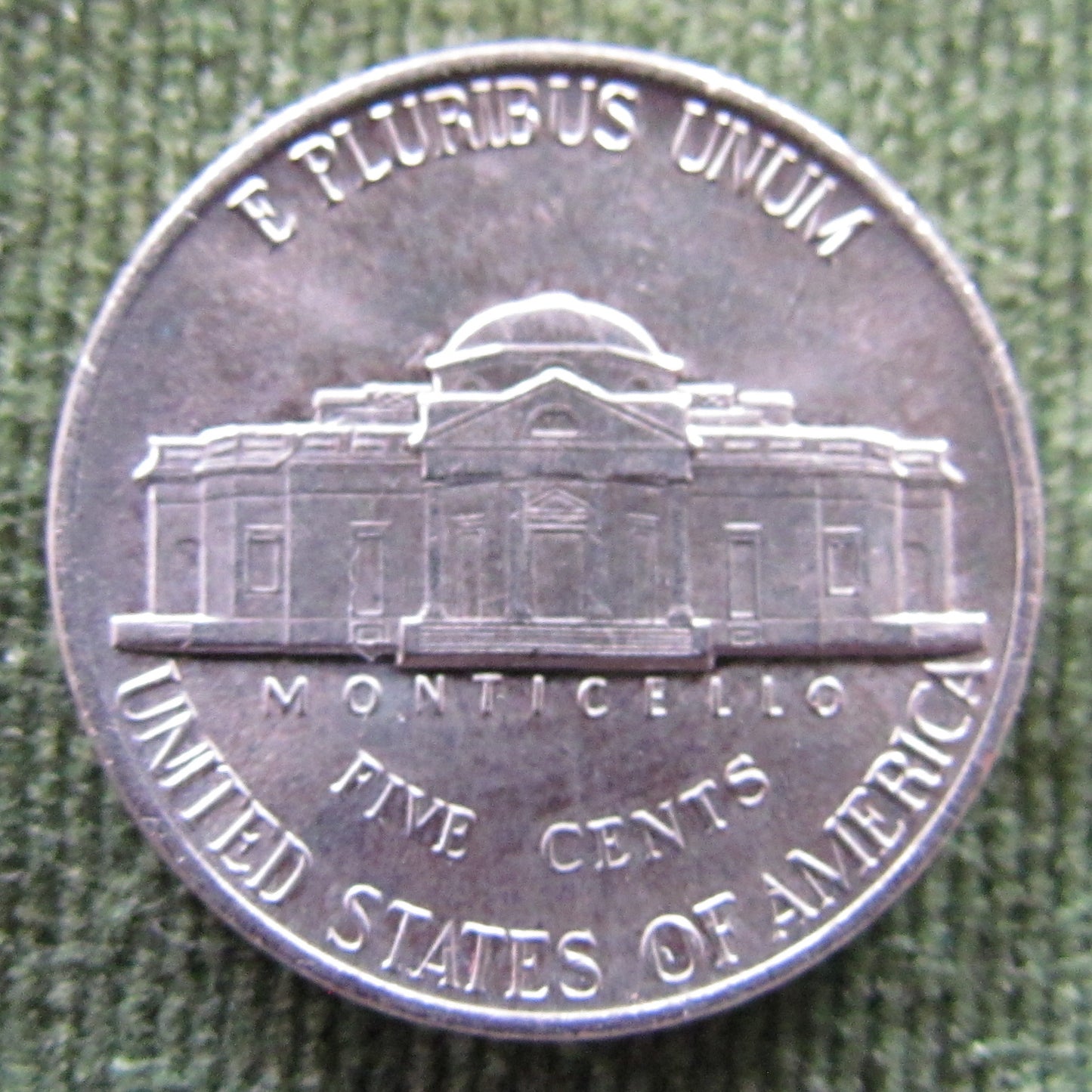 USA American 1993 D Nickel Jefferson Coin - Circulated