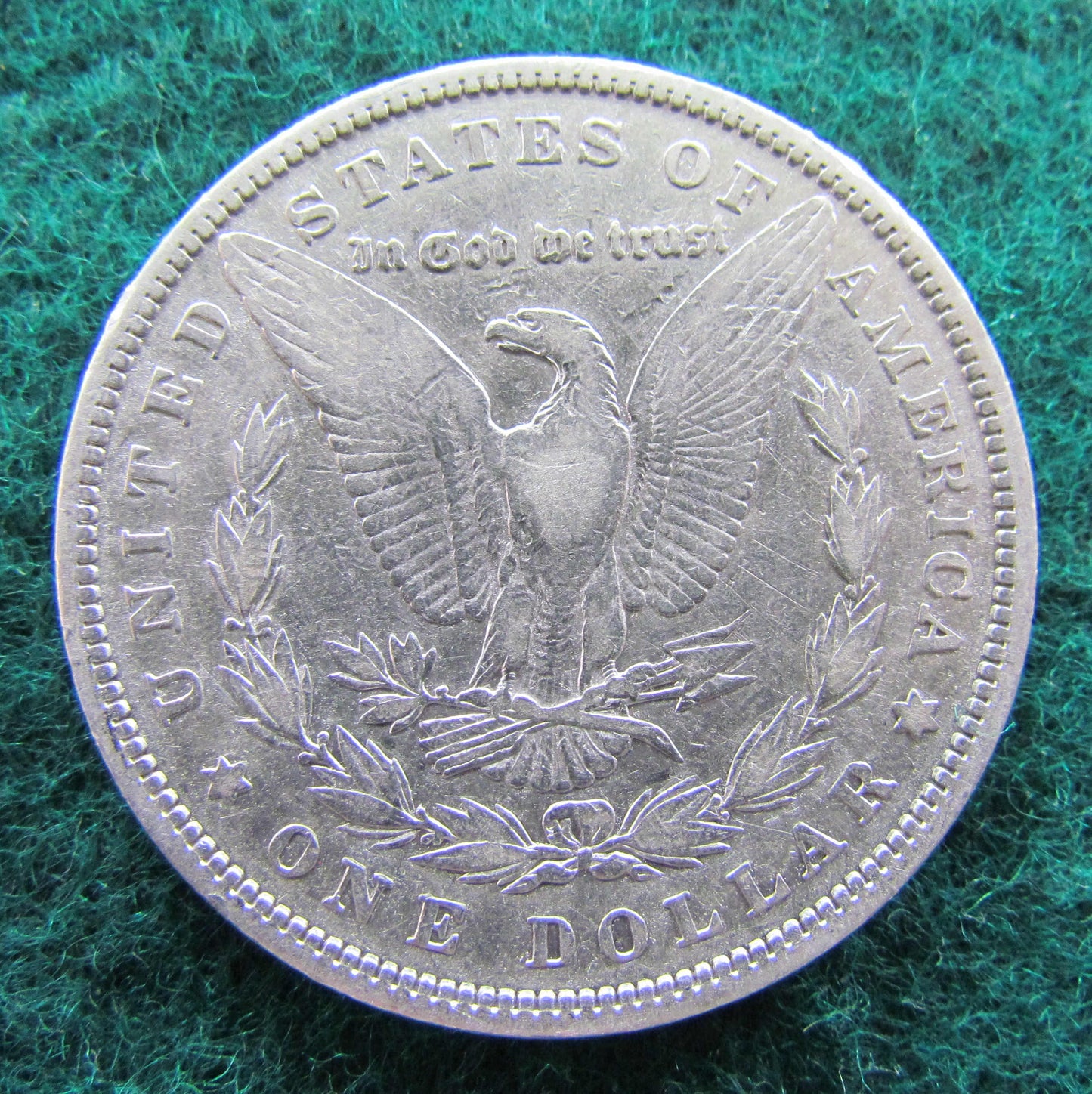 USA American 1880 Silver Morgan Dollar