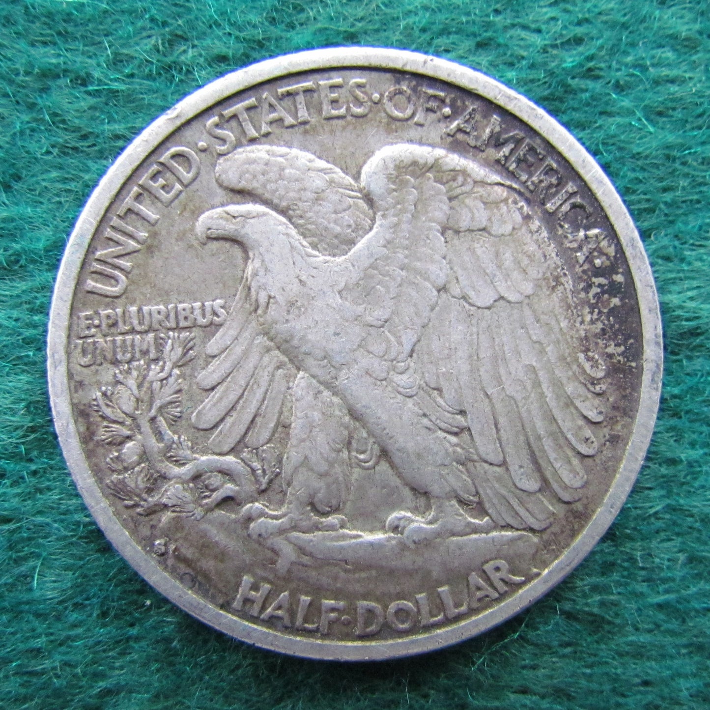 USA American 1935 S Half Dollar Walking Liberty Coin - Circulated