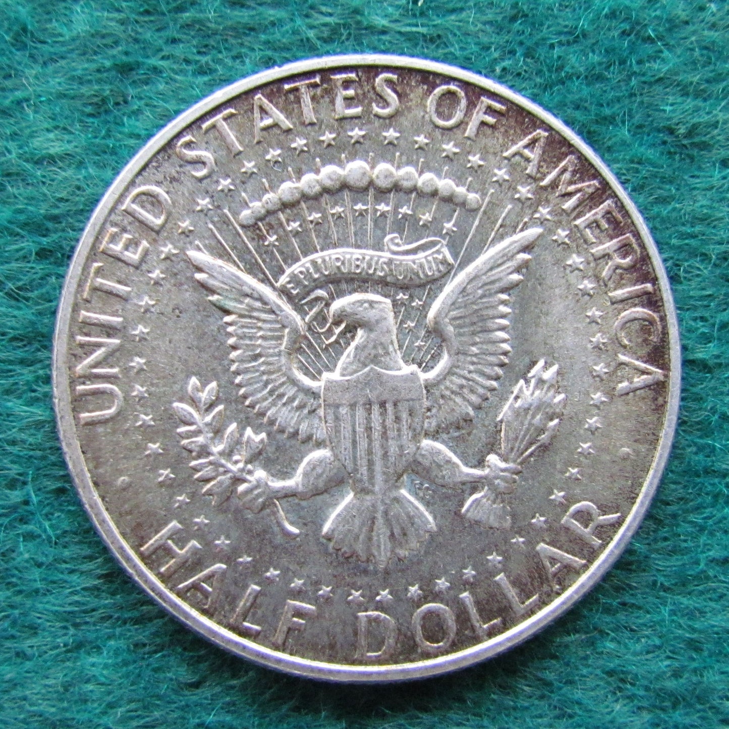 USA American 1968 D Half Dollar Kennedy Coin - Circulated