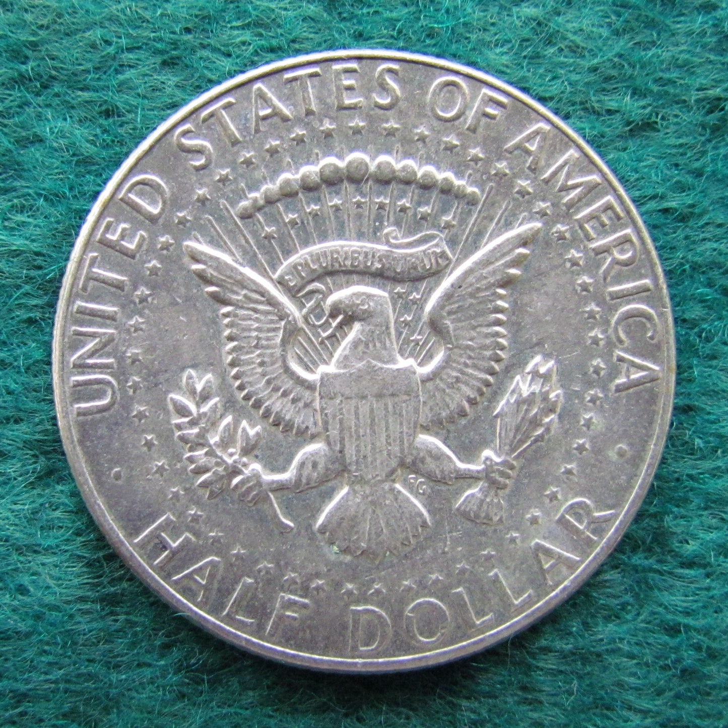 USA American 1969 D Half Dollar Kennedy Coin - Circulated