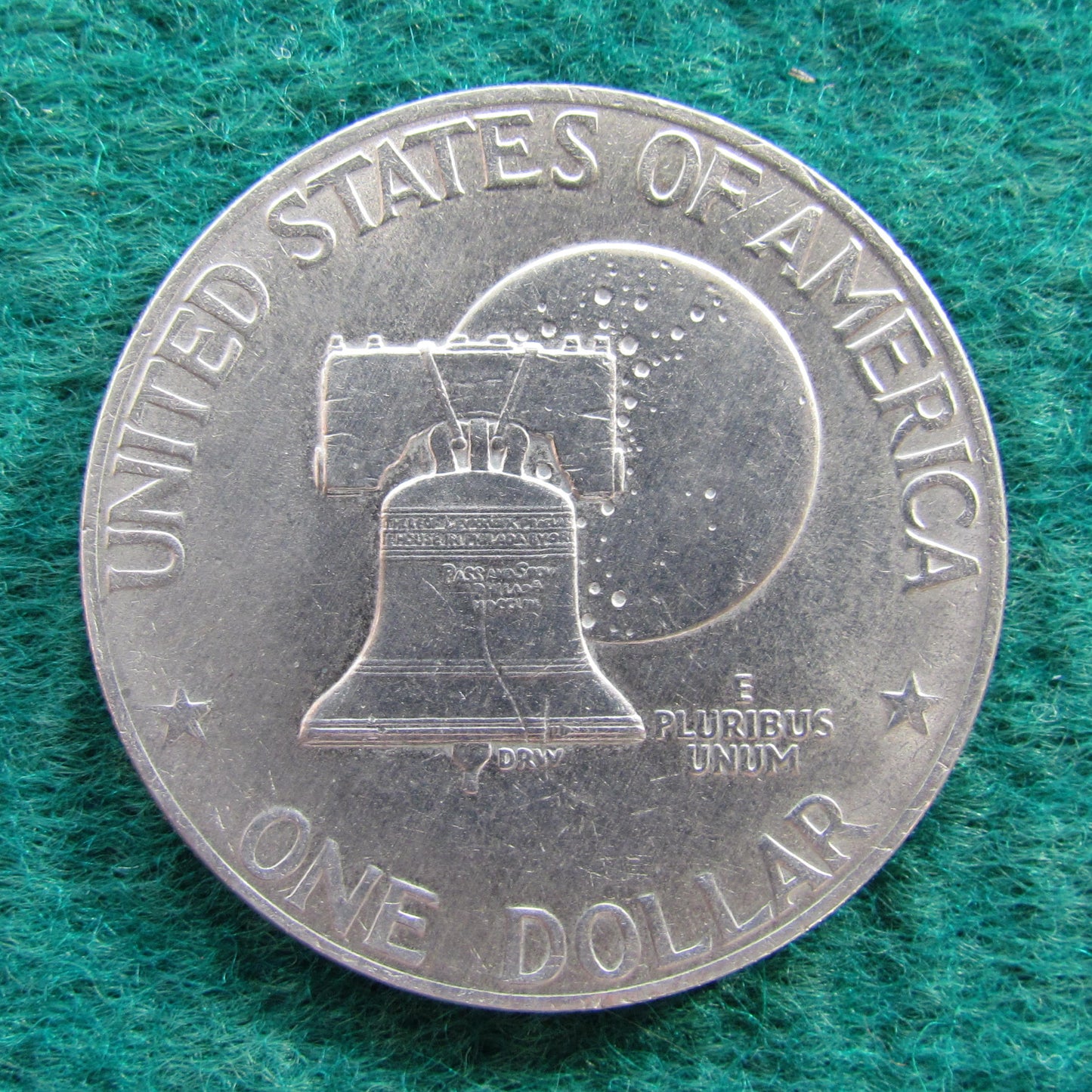 USA American 1976 D Eisenhower Dollar Bicentennial Coin - Circulated