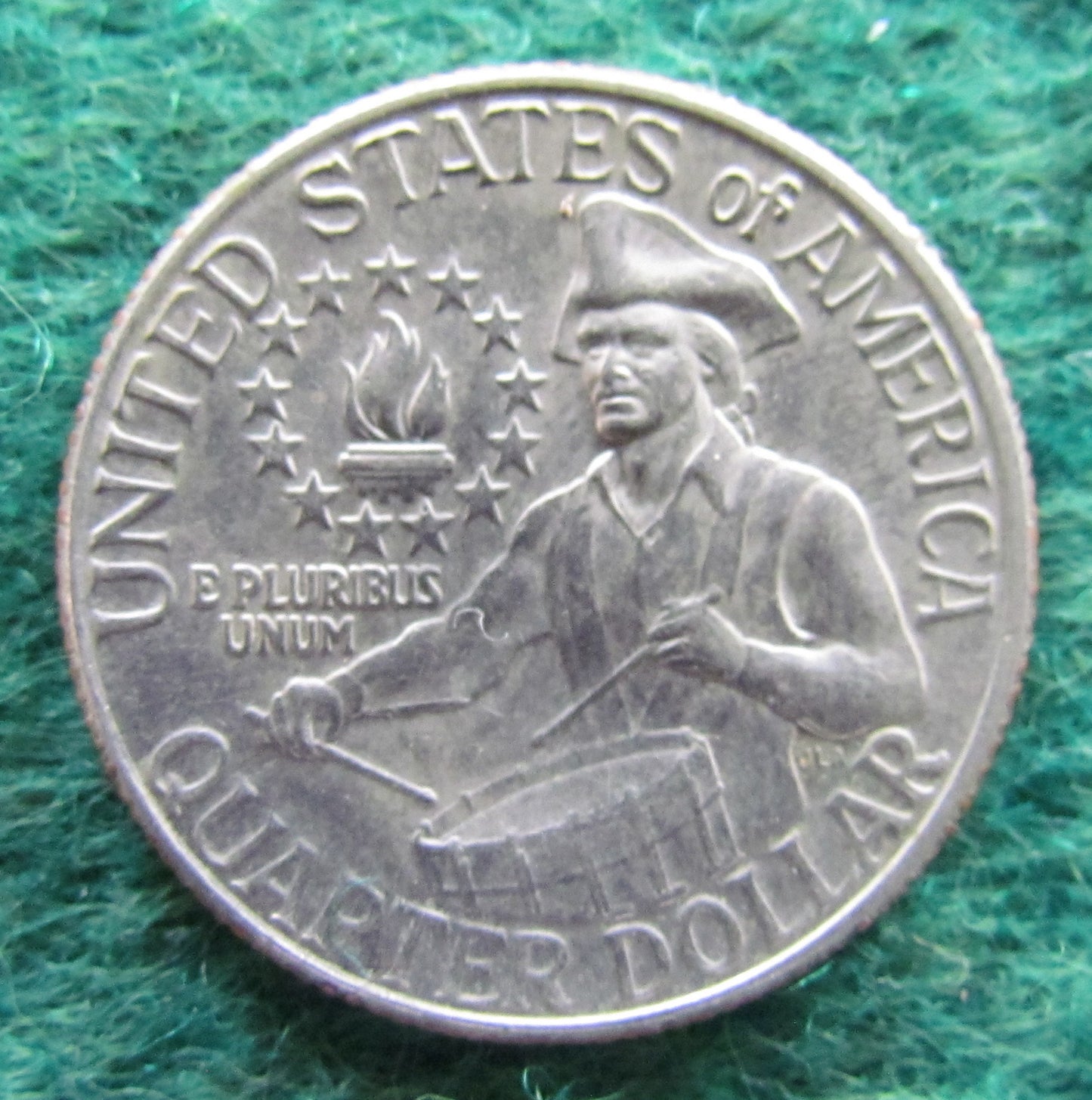 USA American 1776 - 1976 D Quarter Washington Bi-centenary Coin - Circulated