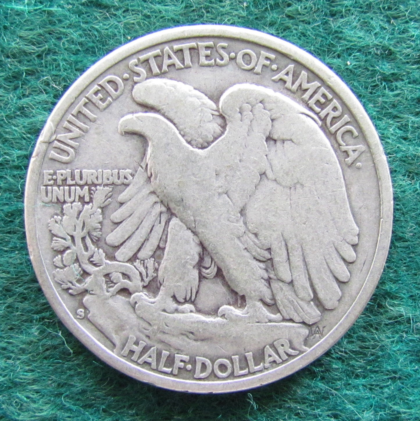 USA American 1942 S Half Dollar Walking Liberty Coin - Circulated