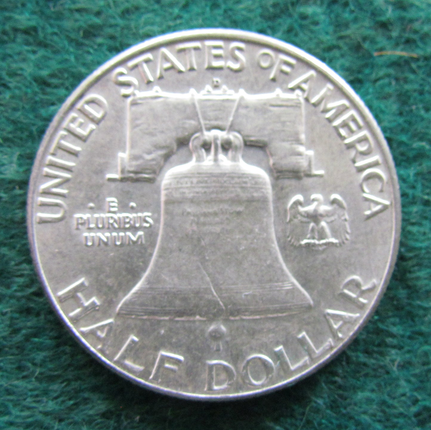 USA American 1963 D Half Dollar Franklin Coin - Circulated