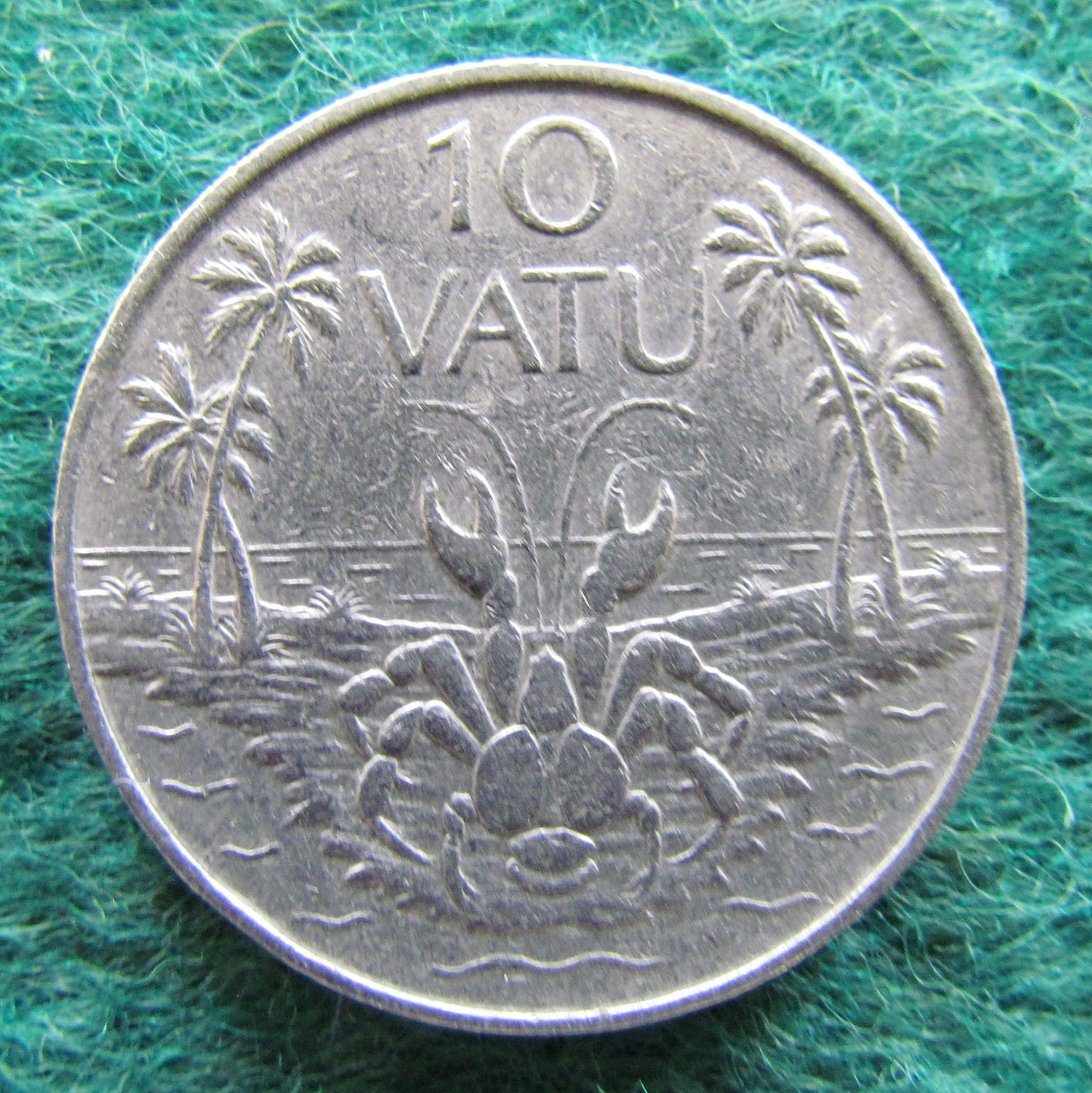 Vanuatu 1995 10 Vatu Coin - Circulated