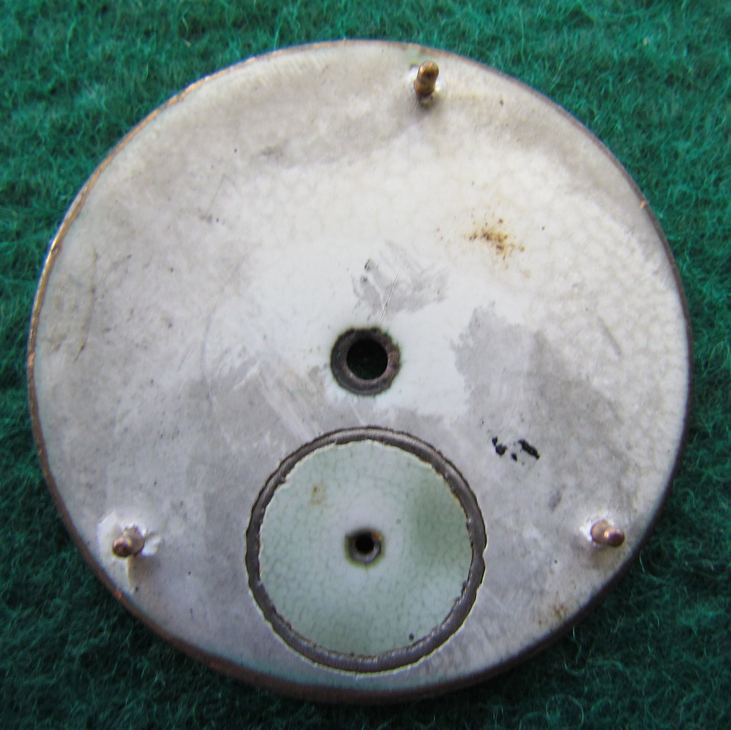 A Waltham & Co Enamelled Watch Dial With Roman Numerals 41.8mm Diameter